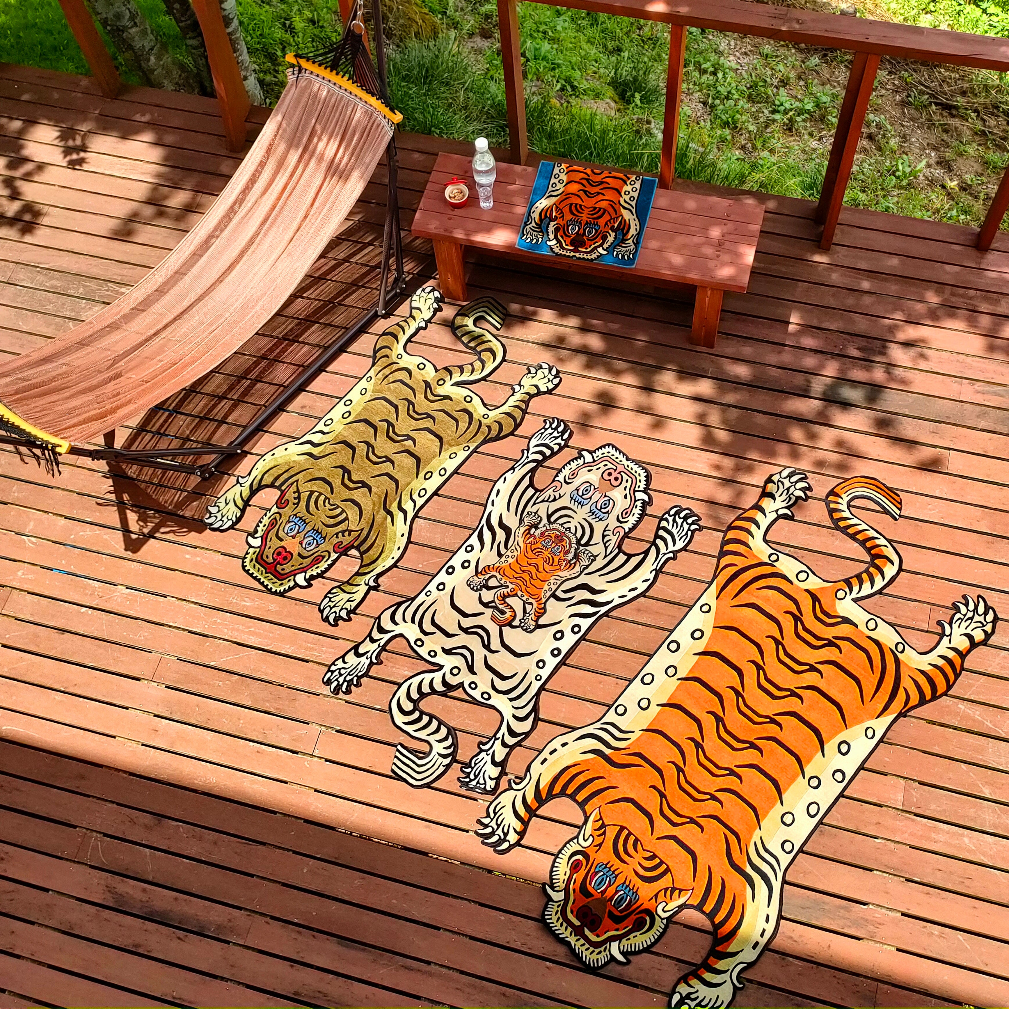 TIBETAN TIGER RUGS – TIGER with WINGS