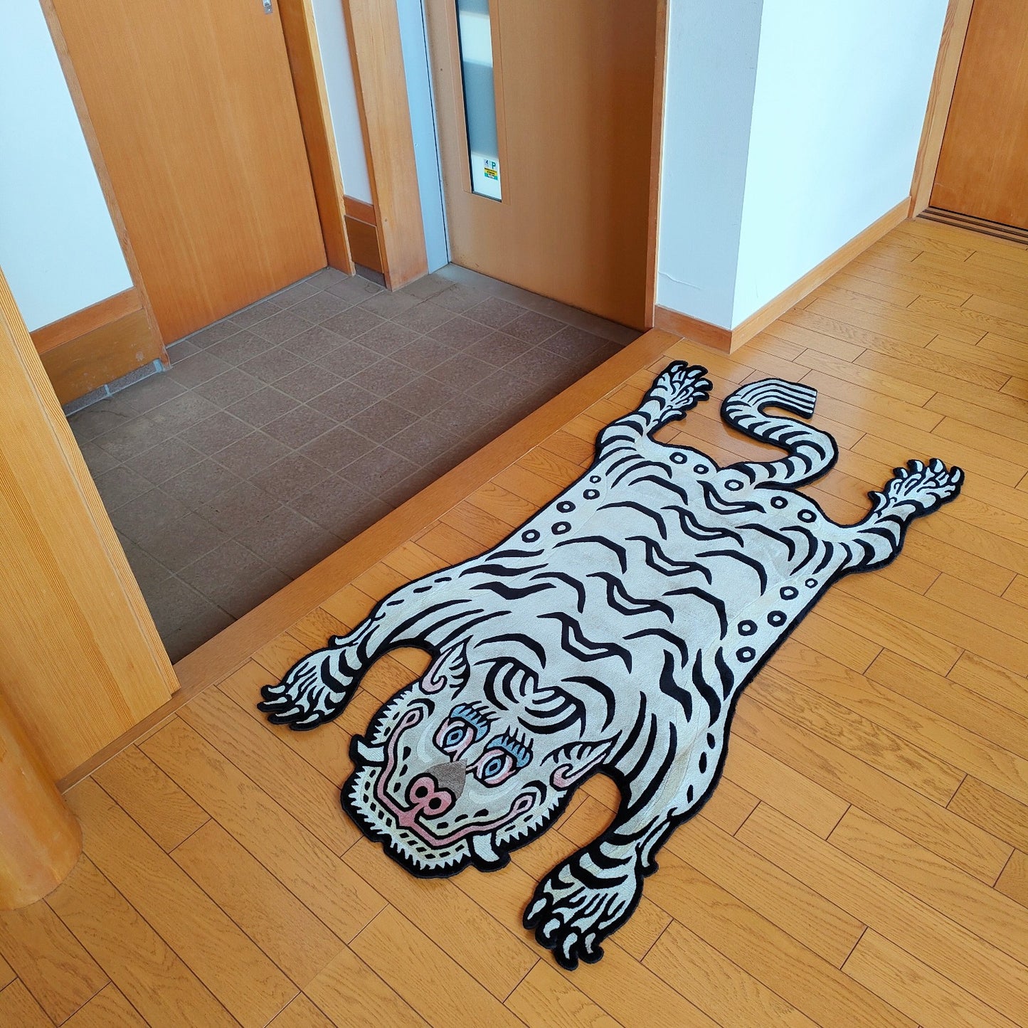 スノーターガー(ママタイガー・M / 140*70cm /シルク)