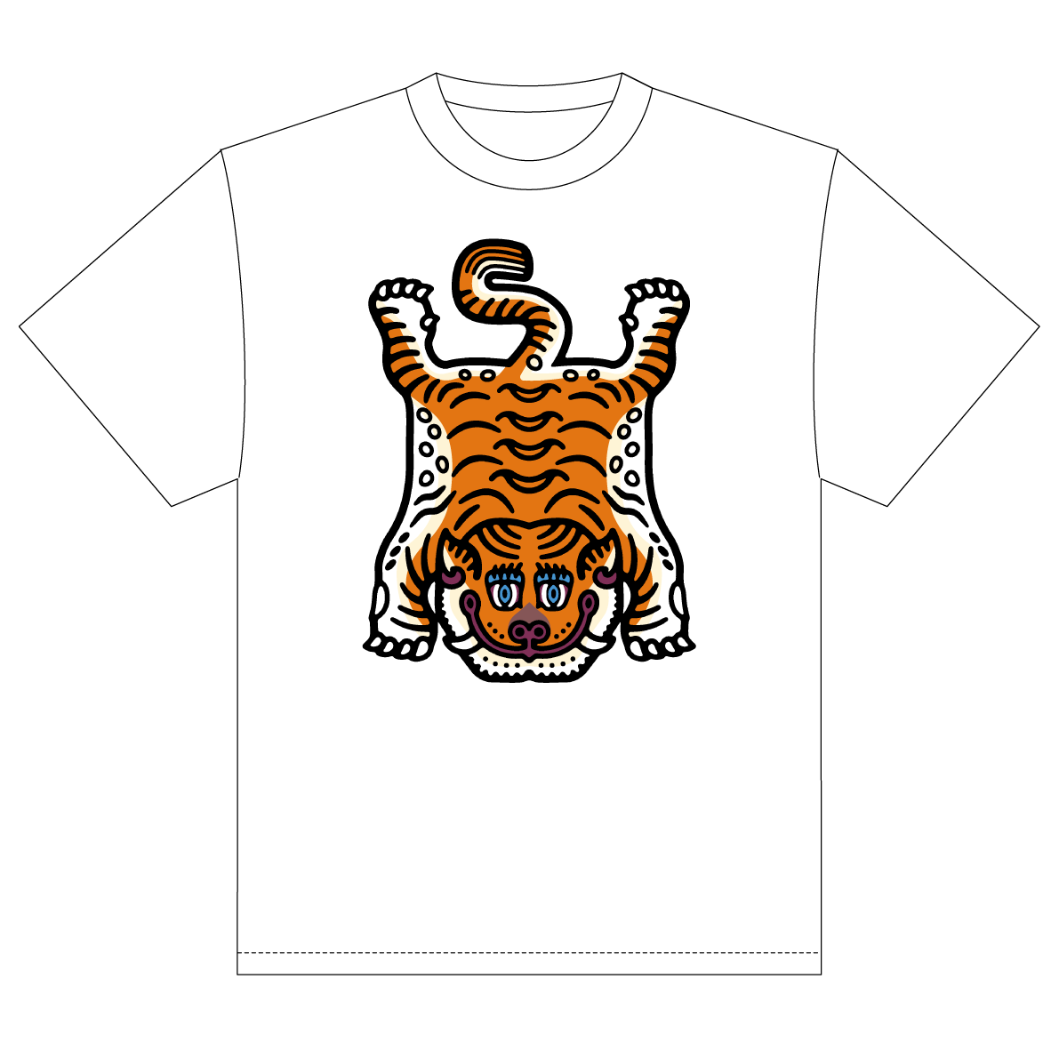 ［オーダー受付中］チベタンタイガー Tシャツ BIG